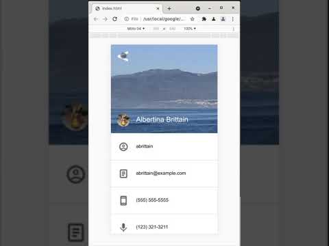 Video Link for Element Transitions